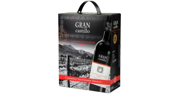 Gran Castillo Cabernet Sauvignon Shiraz vein 12%vol 3L