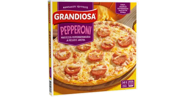Grandiosa Pepperoni Kiviahjupitsa 340 g