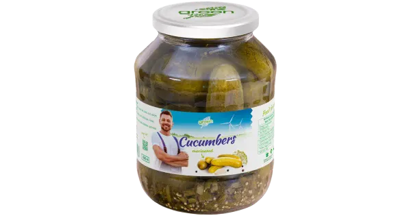 Green kurgid 6-9 cm marineeritud 1500 ml
