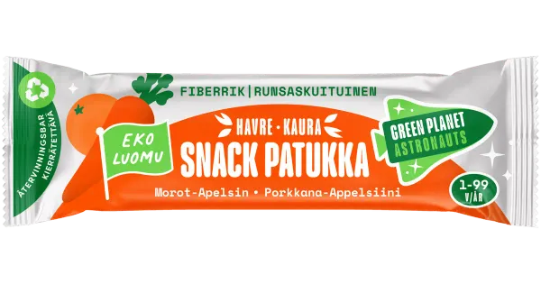 Green Planet Astronauts Luomu porg-apel kaerasnäkid 25g 12k+