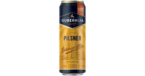 Gubernija German Pilsner õlu 4,6%vol 568ml