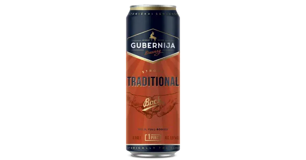 Gubernija Traditional Bock õlu 6%vol 568 ml