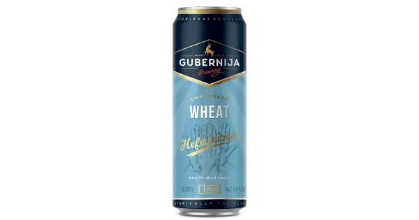 Gubernija Wheat Hefeweizen õlu 4,8%vol 568ml
