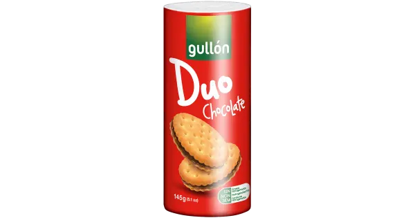 Gullon duo küpsis šokolaaditäidisega 145g