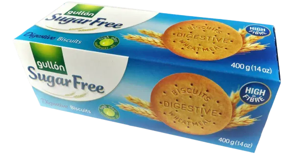 Gullon suhkruvabad Digestive küpsised 400g