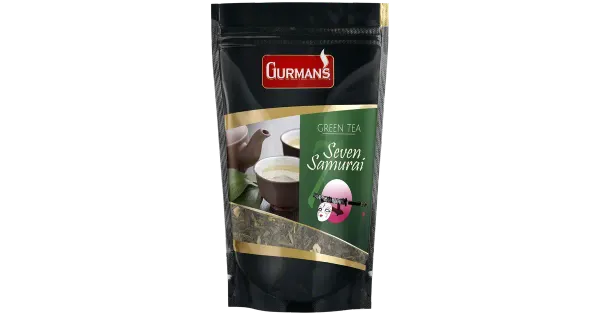 Gurmans Seitse Samuraid roheline tee 80g