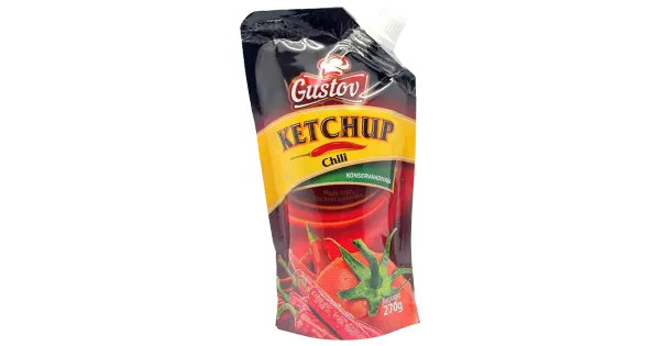 Gustov ketchup chili 270g