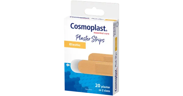 Haavaplaaster Cosmoplast Essential Care Elastic 20tk