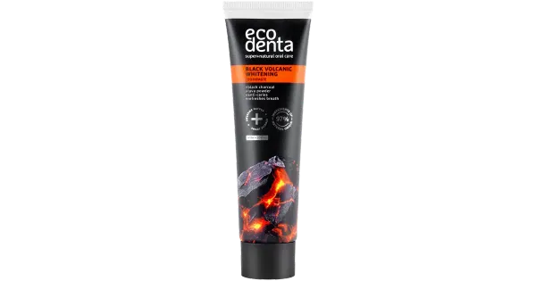 Hambapasta Ecodenta Black Volcanic valgendav 100ml