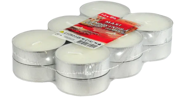 Hansa Candle Maxi teeküünal 9h 12tk
