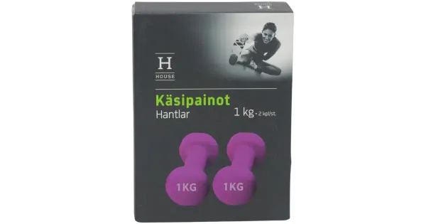 Hantlid House 2x1kg neopreen