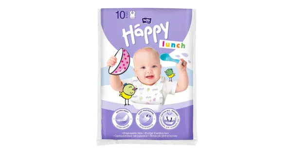 Happy ühekordne pudipõll 10 tk