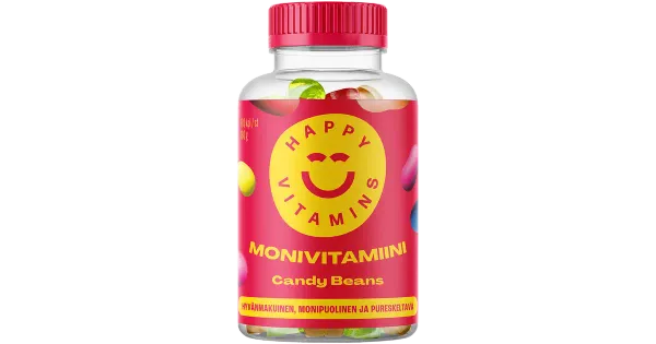 Happy Vitamines multivitamiinid Candy Beans 100tk