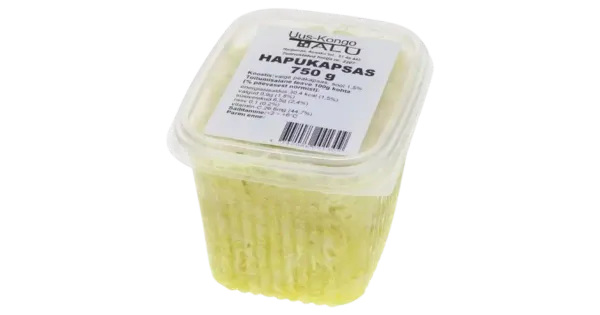 Hapukapsas Uus Kongo 750g