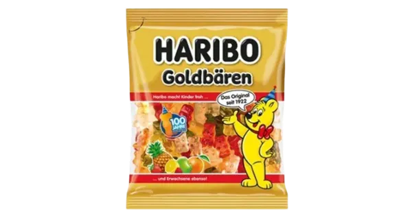 HARIBO Kuldkarud, kummikommid 175g