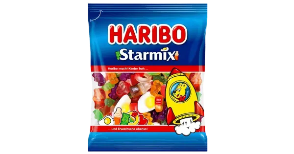 Starmix kummikommide segu, HARIBO, 175 g