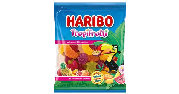 HARIBO TropiFrutti kummikommid 175g