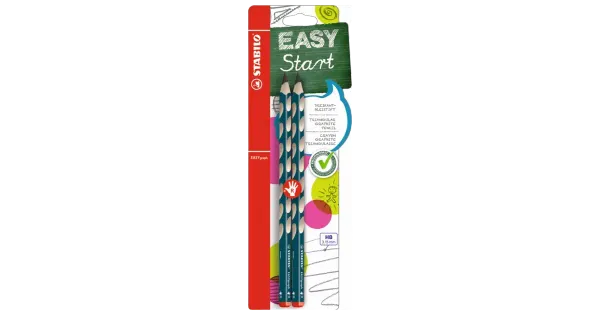 Harilik pliiats, easygraph, hb, 2 tk, va