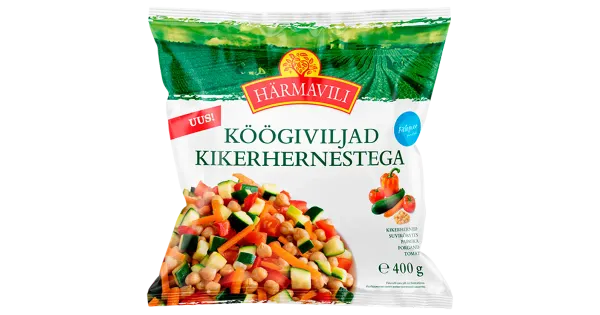 Härmavili Köögiviljad Kikerhernestega 400 g Fitlap