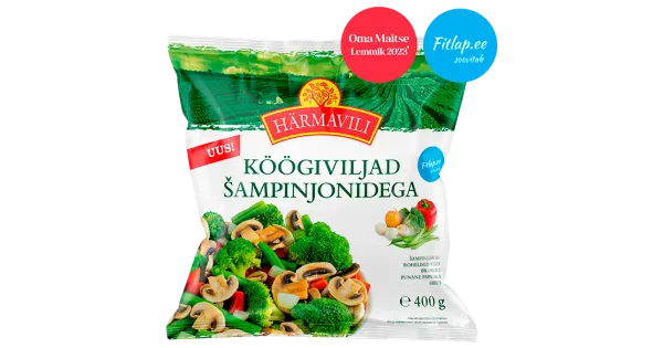 Härmavili Köögiviljad Šampinjonidega 400 g Fitlap