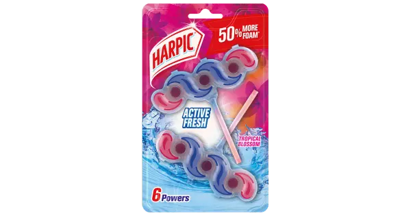 Harpic WC seep Tropical Blossom Duo