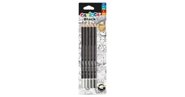 Har.pliiats black 5 erineva tugevusega
