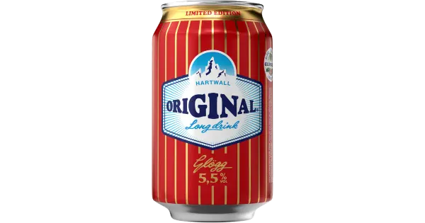 Hartwall Original Long Drink Glögg muu alkohoolne jook 5,5%vol 330 ml