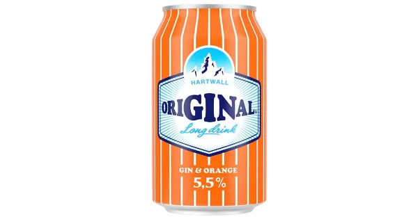 Hartwall Original Long Drink Orange muu alkohoolne jook 5,5%vol 330ml