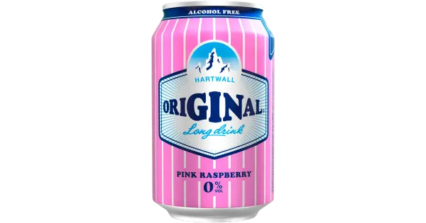 Hartwall Original Long Drink Pink Raspberry alkoholivaba 330 ml