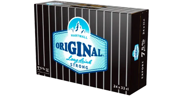 Hartwall Original Long Drink Strong muu alkohoolne jook 7,5%vol 24x330 ml