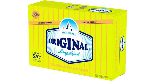 Hartwall Original Long Drink Summer Mandarin muu alkohoolne jook 5,5%vol 24x330 ml