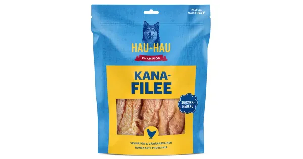 Hau-Hau Champion delikatess kanafilee maius koertele 400g