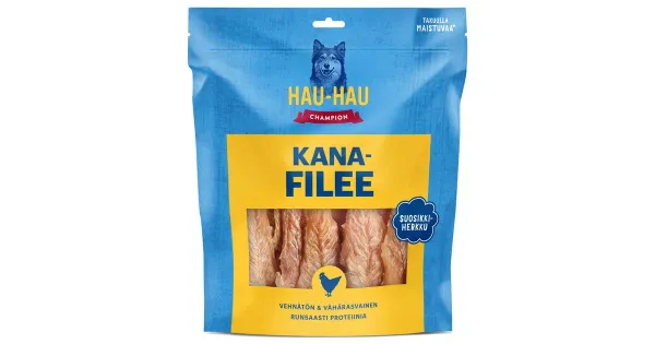 Hau-Hau Champion Kanafilee koertele, 800g