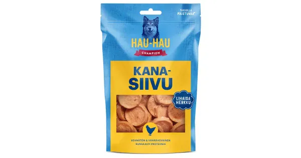 Hau-Hau Champion kanalihaviilud koertele 100 g