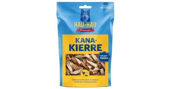 Hau-Hau Champion närimiskangid kanalihaga 100g