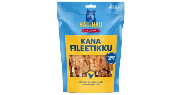 Hau-Hau Champion närimispulgad kanafileega, 325 g