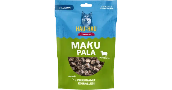 Hau-Hau Champion teraviljavaba maiuspala koertele lambalihaga 100g