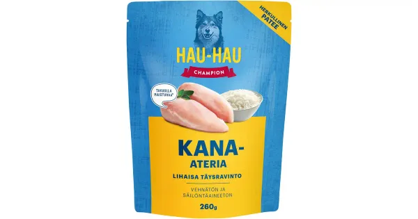 Hau-Hau koeratoit kanaga 260g