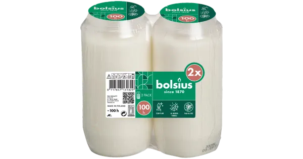 Hauaküünal Bolsius 100h 2tk
