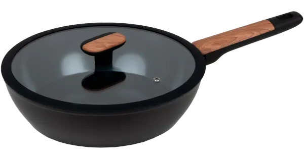 Haudepann House 28 cm/ 3,8 l , bakeliitvars, must