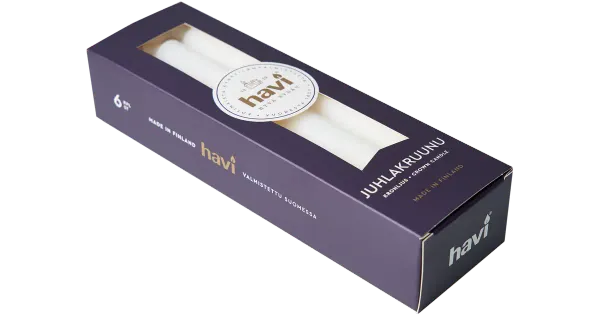 Havi kroonküünal juubel 24cm 6tk