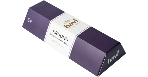 Havi küünal 7h 20cm 5tk valge