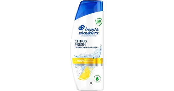 Head&Shoulders kõõmavastane šampoon Citrus Fresh rasustele juustele 250ml
