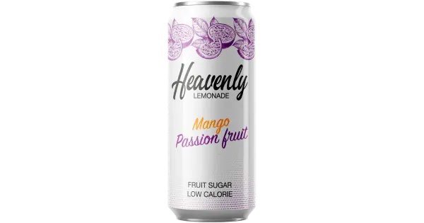 Heavenly Lemonade mango-granadillimaitseline karboniseeritud karastusjook 330 ml