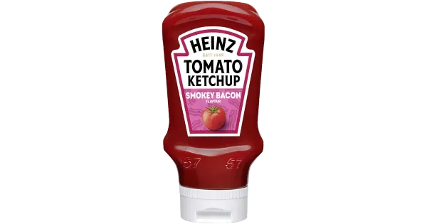 Heinz ketšup suitsuse peekoni maitsega 460g/400ml