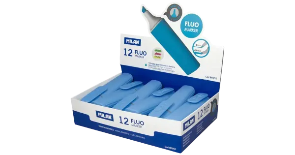 Helestusmarker milan fluo 1-4,8 mm - sinine