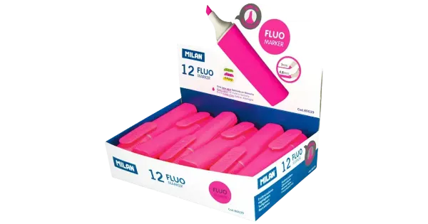 Helestusmarker milan fluo, lćµigat ots 1-4,8 mm - roosa