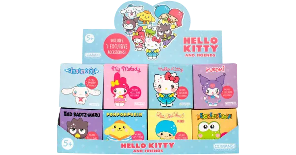 Hello kitty & sõbrad kogutavad tegelased