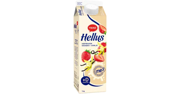 Hellus keefirijook maasika-vanilje, 1 kg