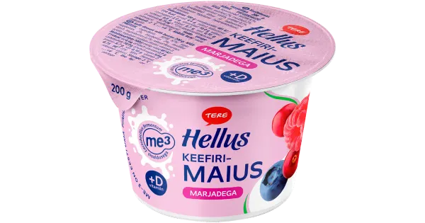 Helluse metsamarja keefirimaius, 200 g